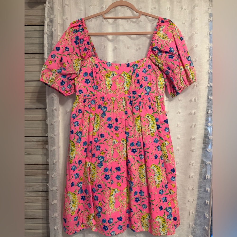 Kay tiger dress Lilly Pulitzer